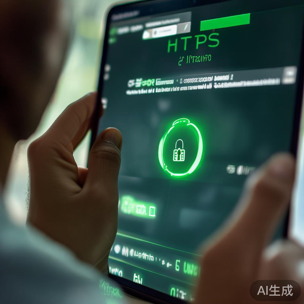 安全证书：访问网站时，可观察地址栏是否显示安全锁标