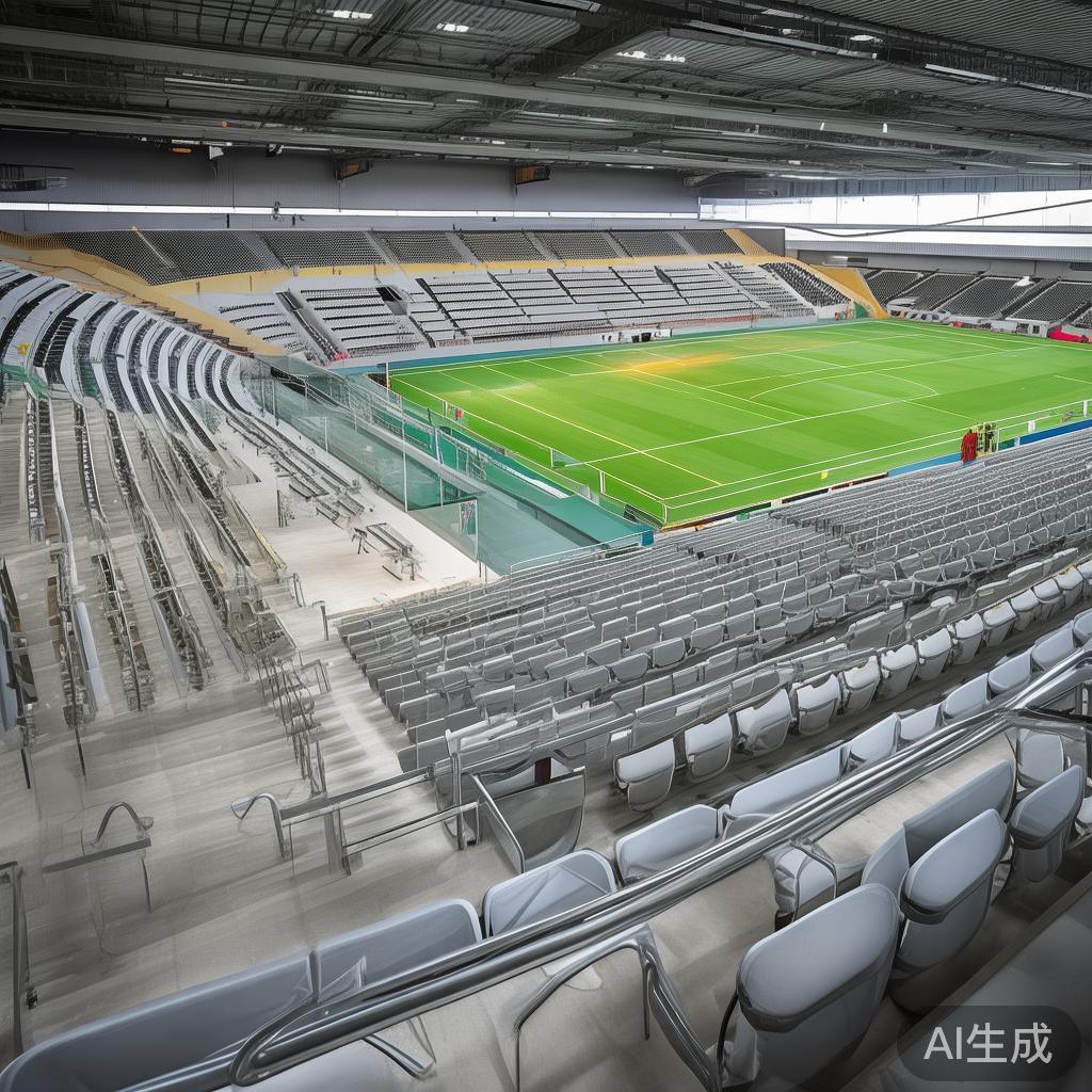 在实际操作中，合理设置运动员和观众存放区域同样关键